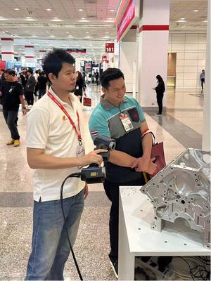 启源视觉 FAE携带AlphaScan和AlphaVista参加国外展会