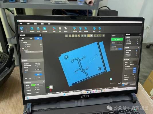 启源视觉 AlphaScan 扫描模具三维模型演示
