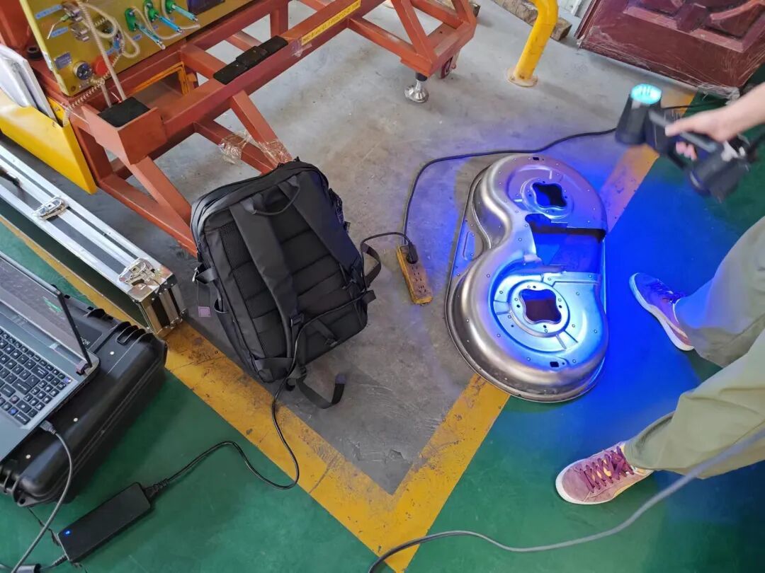 启源视觉3d三维扫描仪的实际应用过程